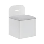 Sloane Twin Bookcase Platform Bed with Hidden Desk, Stool and Storage Bench