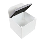 Sloane Twin Bookcase Platform Bed with Hidden Desk, Stool and Storage Bench