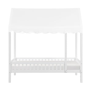 Sloane Cottage Twin Platform Bed WHITE