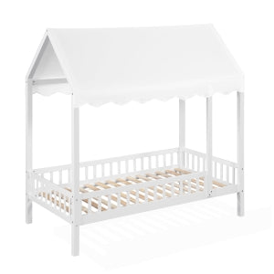 Sloane Cottage Twin Platform Bed WHITE