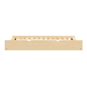 BartlyTwin/Twin Bed with Twin Trundle NATURAL