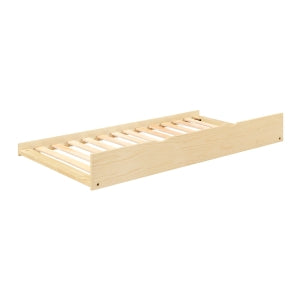 BartlyTwin/Twin Bed with Twin Trundle NATURAL