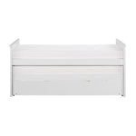 GalenTwin/Twin Bed with Twin Trundle WHITE