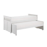 Galen Twin/Twin Platform Bed WHITE
