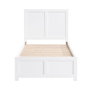 Twin Galen Bed WHITE