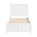 Twin Galen Bed WHITE