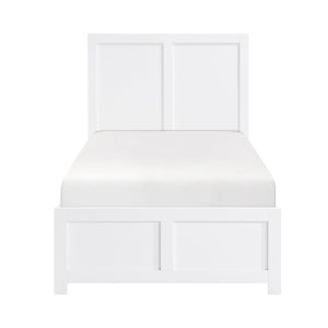 Twin Galen Bed WHITE