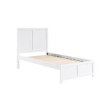 Twin Galen Bed WHITE