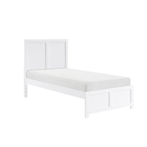 Twin Galen Bed WHITE