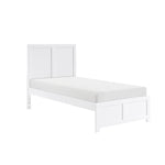 Twin Galen Bed WHITE