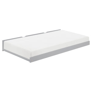 OrionTwin Bookcase Platform Bed with Twin Trundle GREY