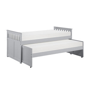 Orion Twin/Twin Platform Bed GREY
