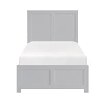 Orion Twin Platform Bed GREY