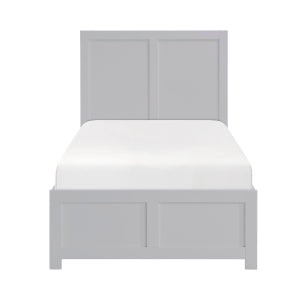 Orion Twin Platform Bed GREY