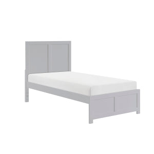 Orion Twin Platform Bed GREY