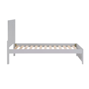 Orion Twin Platform Bed GREY