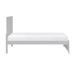 Orion Twin Platform Bed GREY