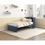 Nora Twin Bookcase Platform Bed