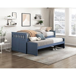 NoraTwin/Twin Platform Bed BLUE