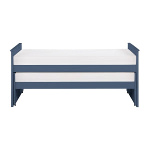 NoraTwin/Twin Platform Bed BLUE