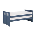 NoraTwin/Twin Platform Bed BLUE