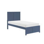 Nora Twin Platform Bed BLUE