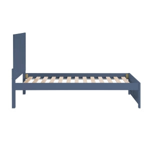 Nora Twin Platform Bed BLUE