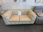 100% ITALIAN LEATHER LOVESEAT
