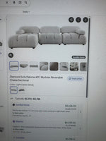 DIAMOND SOFA INC. - PALOMA SECTIONAL 5PCS