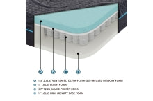 Mira Queen 8'' Gel-Infused Memory Foam Hybrid Mattress