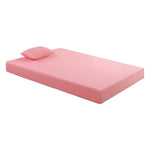 Leo 7" Full Gel-Infused Memory Foam Pink