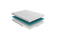 Altair Twin 8'' Gel-Infused Memory Foam Mattress