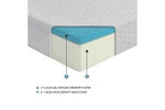 Altair Twin 8'' Gel-Infused Memory Foam Mattress