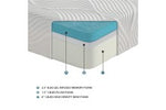 Altair Queen 10'' Gel-Infused Memory Foam Mattress