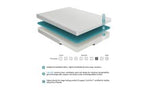 Altair Twin 8'' Gel-Infused Memory Foam Mattress