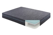 Mira Split Eastern King 11'' Gel-Infused Memory Foam Hybrid Mattress