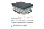 Mira Queen 8'' Gel-Infused Memory Foam Hybrid Mattress
