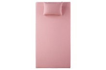 Leo 7" Twin Gel-Infused Memory Foam Pink