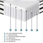 Vela Eastern King / Cal King Hybrid Mattress