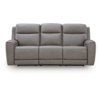 5Z-Comfort PWR REC Leather Sofa with ADJ Headrest COIN