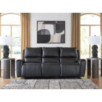 Glossmore Reclining Sofa BLACK