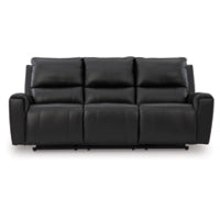 Glossmore Reclining Sofa BLACK