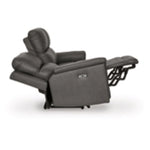 Bleckley PWR REC Leather Sofa with ADJ Headrest ANCHOR