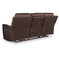 Bleckley PWR REC Leahter Sofa with ADJ Headrest EXPRESSO