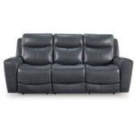 Next Move PWR REC Leather Sofa with ADJ Headrest ADMIRAL