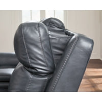 Next Move PWR REC Leather Sofa with ADJ Headrest ADMIRAL