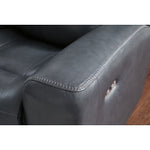 Next Move PWR REC Leather Sofa with ADJ Headrest ADMIRAL