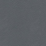 Mindanao PWR REC Leather Sofa with ADJ Headrest STEEL