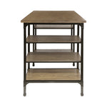 Millwood Counter Height Desk WEATHERED NATURAL