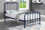 Bethany Twin Platform Bed BLUE